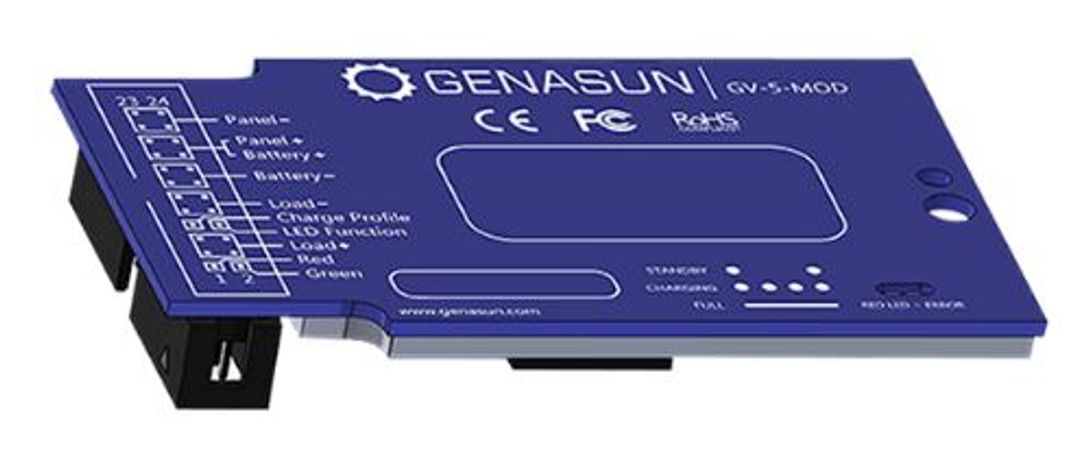 Genasun - Model GV-5-MOD -  65W 5A - Solar Charge Controller with MPPT