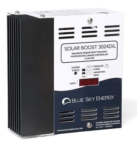 Solar Boost - Model 3024(D)iL - 40A/30A, 12V/24 - Solar Charge Controller with MPPT