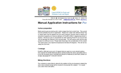 Manual Application Instructions for PondPro 2000 - Agriculture Brochure