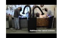 Model SP 800 DA Portable Air Cleaning System Video