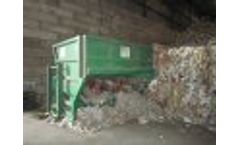 ACA - Bale Opener for Paper and Cardboard Bales Video