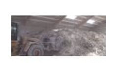 Crusher for Recycling of Gypsum Waste Video