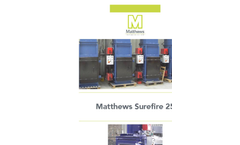 Surefire - Model SF-25 - Fixed Hearth Waste Incinerator - Brochure