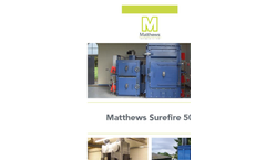 Surefire - Model SF-50 - Fixed Hearth Waste Incinerator - Brochure