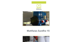 Surefire - Model SF150 - Fixed Hearth Waste Incinerator  - Brochure
