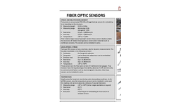 Fiber Bragg Grating Sensors Products - Brochure