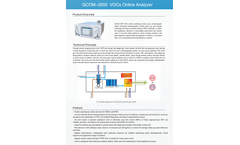 GCOM-3200 VOCs Online Monitoring Analyzer( gas chromatograph)