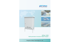  Zetian - Model WDet-5000UVI - Immersion UV Water Analyzer - Brochure