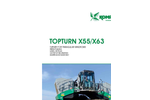Topturn - Model X55 - Compost Turner for Triangular Windrows- Brochure
