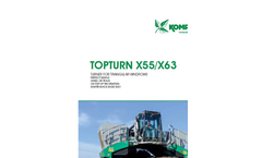 Topturn - Model X55 - Compost Turner for Triangular Windrows- Brochure