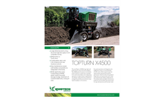 Topturn X4500 - Windrow Turner - Brochure