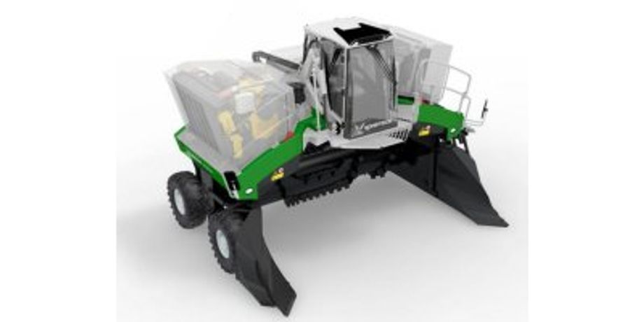 Komptech Topturn - Model X55 - Compost Turner for Triangular Windrows