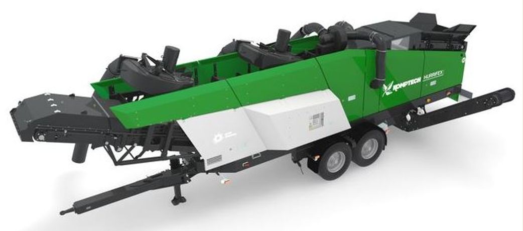 Hurrifex - Mobile Stone and Light Material Separator