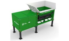 Komptech Crambo Direct Stationary - Dual-Shaft Shredder for Wood and Green Waste