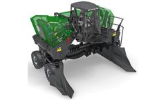 Komptech Topturn - Model X5000 - Compost Turner for Triangular Windrows