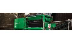 Komptech - Model Crambo - Stationary Dual-Shaft Shredder for Wood and Green Waste