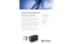 Genesis - Optically Pumped Semiconductor Laser System - Brochure
