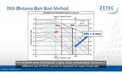 Distance Gain Size Tool on UltraVision Software - Video