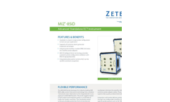 Eddy - Model MIZ-85iD - Current Instrument Brochure