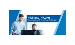 RevospECT - Version HX Pro - Automated Analysis Software for Heat Exchanger Tubing Inspections