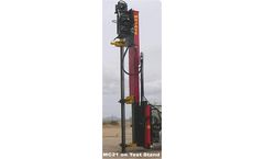 Mojave - Model VTX-6T-M16 - Solar Structure Foundation Post/Piles and Helical Earth Anchors
