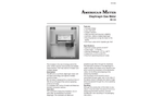 Elster American Meter - Model BK-G4 - Synthetic Diaphragm Meter - Datasheet