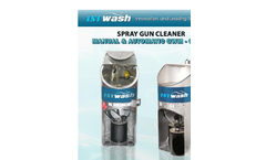 ISTpure - Model Type GWM - Spray Gun Cleaners - Manual