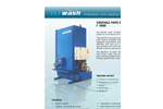 ISTwash - Model F Series - Turntable Parts Washer - Brochure