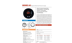  Digital Differential Pressure Gauge Brochure