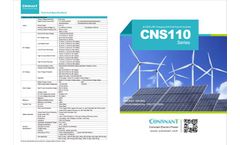 Model CNS110 - Off Grid Solar Inverter - Datasheet