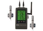 Hairuis - Model R90DX-G - 2-Channel GSM Temperature Humidity Data Logger