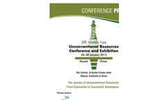 SPE Middle East Unconventional Resources Conference and Exhibition 2015 - Brochure