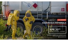 Hazardous Materials Webinar on Spills & Soil Contamination