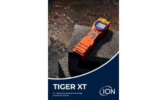 Tiger - Model XT - Handheld VOC Detector - Brochure