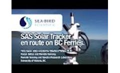 Ship-board View of SAS Solar Tracker. - Video