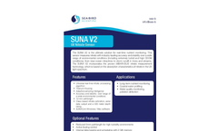 SUNA V2 UV Nitrate Sensor Brochure