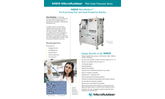 Microfluidizer - Model M815 - Pilot Scale Machines - Brochure