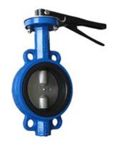 Butterfly Valve With Half Shaft