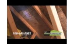 MMR Mold Stain Remover for Attic Mold Remediation - Video