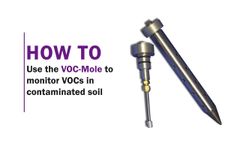 How to Use the VOC-Mole to Monitor VOCs in Contaminated Land - Video