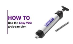 How to Use the Easy-VOC Grab-Sampler - Video