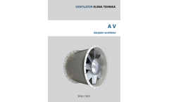 Ventilator - Model AV - Axial Fans Brochure