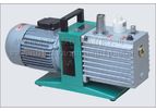 Model Type 2XZ - Two-Stage Direct Drive Rotary Vane Series Vacuum Pump