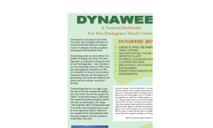 Dynaweed - Pre-emerge Herbicide / Natural Fertilizer- Brochure