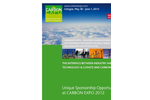 Unique Sponsorship Opportunities at Carbon Expo 2012 Brochure