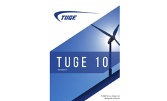TUGE - Model 10 - Horizontal Axis Small Wind Turbine  Brochure