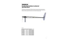 Tuge Energia - Model 20 - Horizontal Axis Small Wind Turbine - Brochure