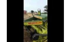 Yodha Straw Reaper Working in the Field - Video
