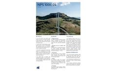 NPS - Model 100C-24 - High Output Wind Turbine for Low to Medium Wind Regimes - Brochure