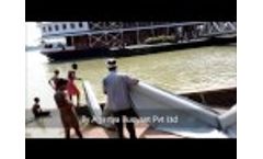 Trash Boom in Ganga - Video